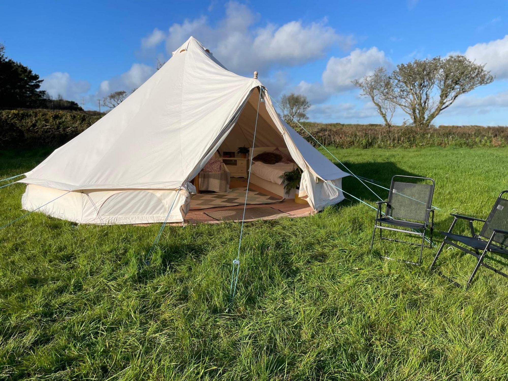 Trevena Cross Glamping & Camping Helston Exterior photo